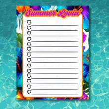 Load image into Gallery viewer, Summer Lovin' List Template
