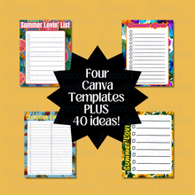 Load image into Gallery viewer, Summer Lovin' List Template