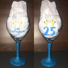 Load image into Gallery viewer, Glitter Classic Wine Glass
