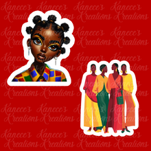 Load image into Gallery viewer, Juneteenth Digital Stickers | Limited Commercial License
