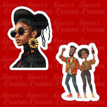 Load image into Gallery viewer, Juneteenth Digital Stickers | Limited Commercial License