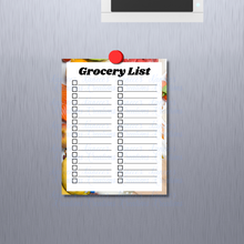 Load image into Gallery viewer, Grocery List Template