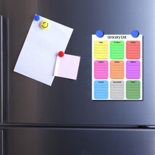 Load image into Gallery viewer, Grocery List Template
