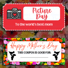 Load image into Gallery viewer, Mother's Day Coupons