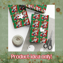 Load image into Gallery viewer, Santa Gift Tag Templates & Clipart