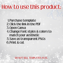 Load image into Gallery viewer, Christmas Coupon Template