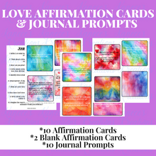 Load image into Gallery viewer, Love Affirmations & Prompts