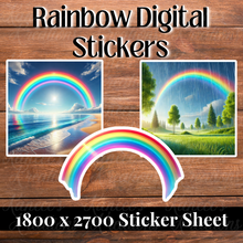 Load image into Gallery viewer, Rainbow Digital Stickers | SS191 | Limited Commercial License