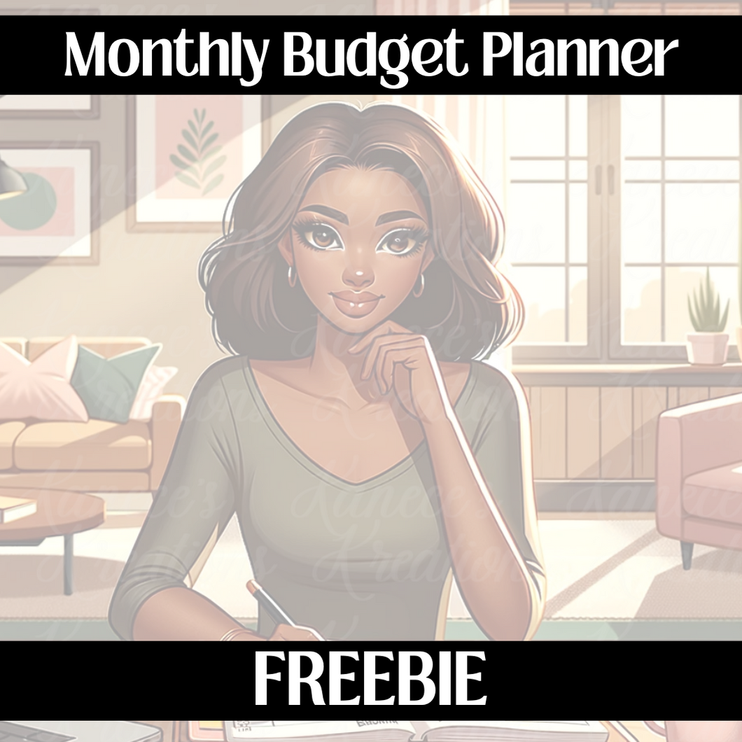 Monthly Budget Planner- Freebie