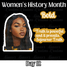 Load image into Gallery viewer, Women&#39;s History Month - Day 12
