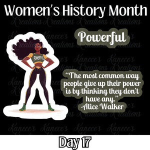 Women's History Month - Day 17