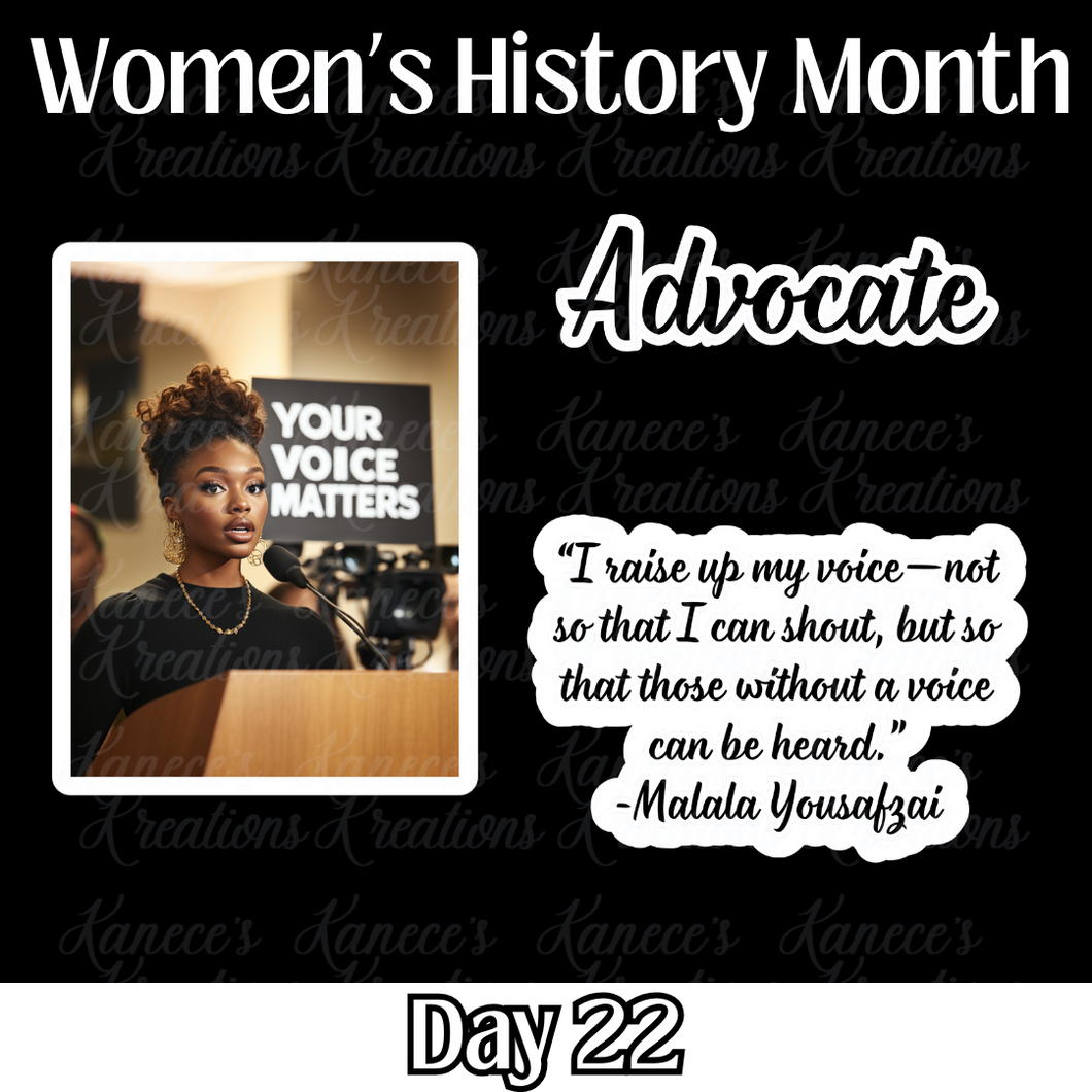 Women's History Month - Day 22