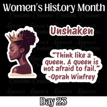 Load image into Gallery viewer, Women&#39;s History Month - Day 23
