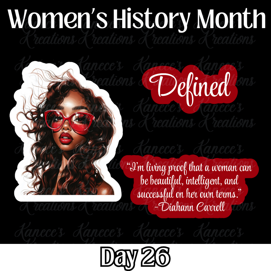 Women's History Month - Day 26