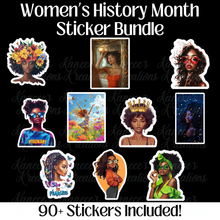 Load image into Gallery viewer, Women's History Month Sticker Bundle
