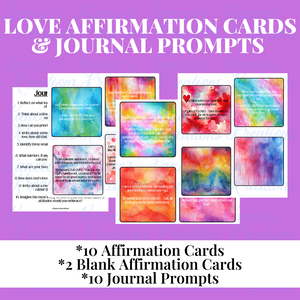 Love Affirmations & Prompts