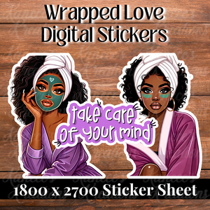 Wrapped Love Digital Stickers | SS194 | Limited Commercial License
