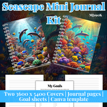 Load image into Gallery viewer, Seascape Mini Journal Kit | Done For You Self-Publishing | MJ190K
