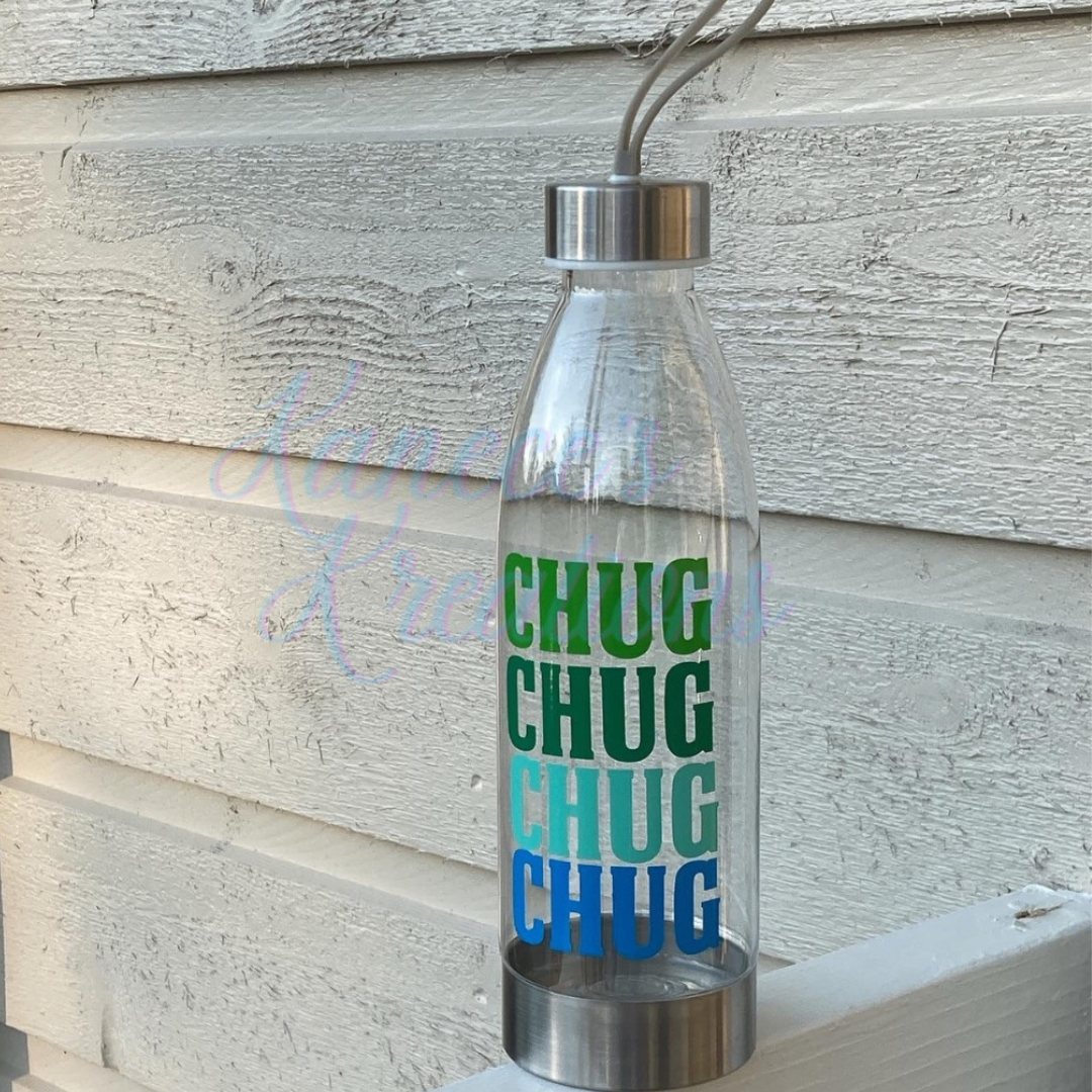 Chug Water Bottle – Kanece's Kreations